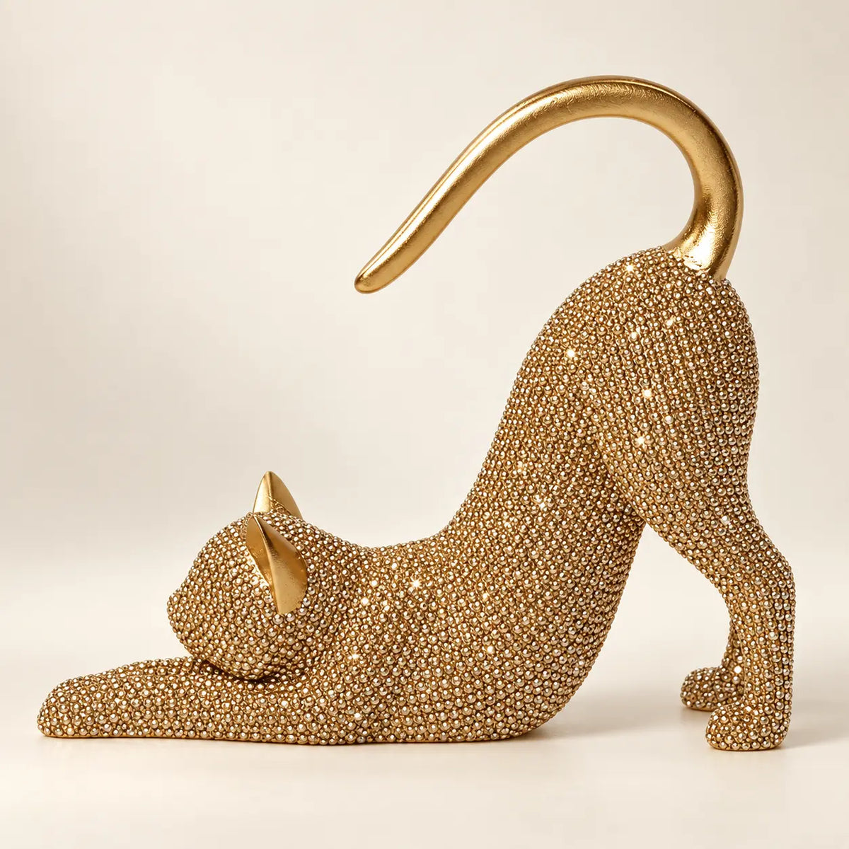 Sparkling Cat Figurine