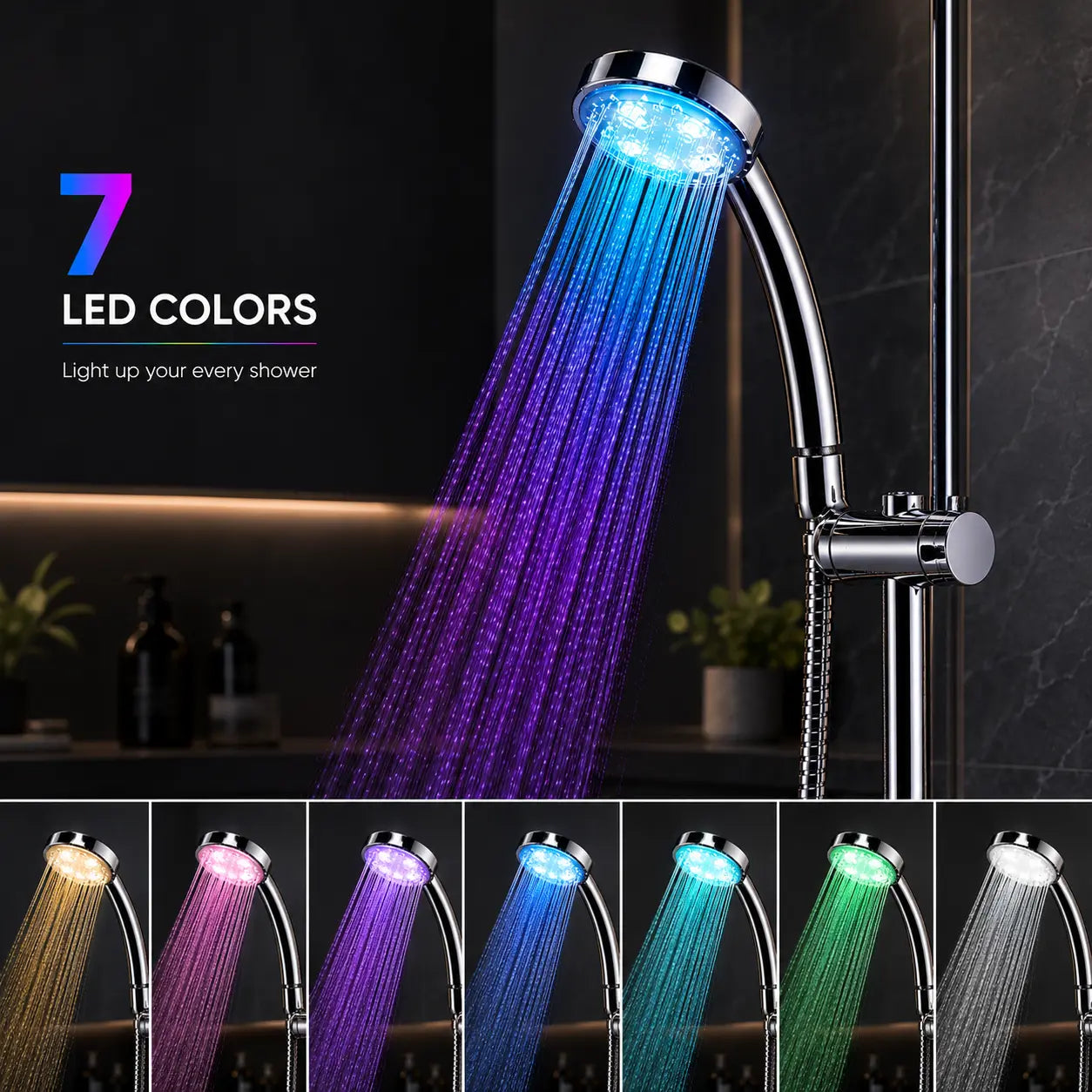 Monari Luma™ LED Shower Head