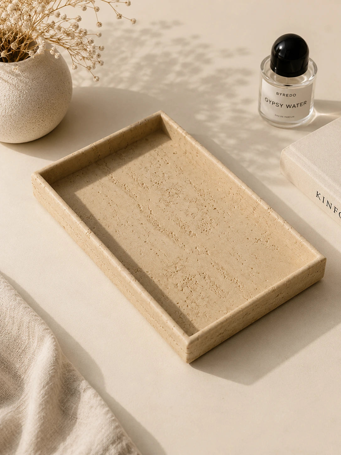 Monari Aura™ Travertine Tray