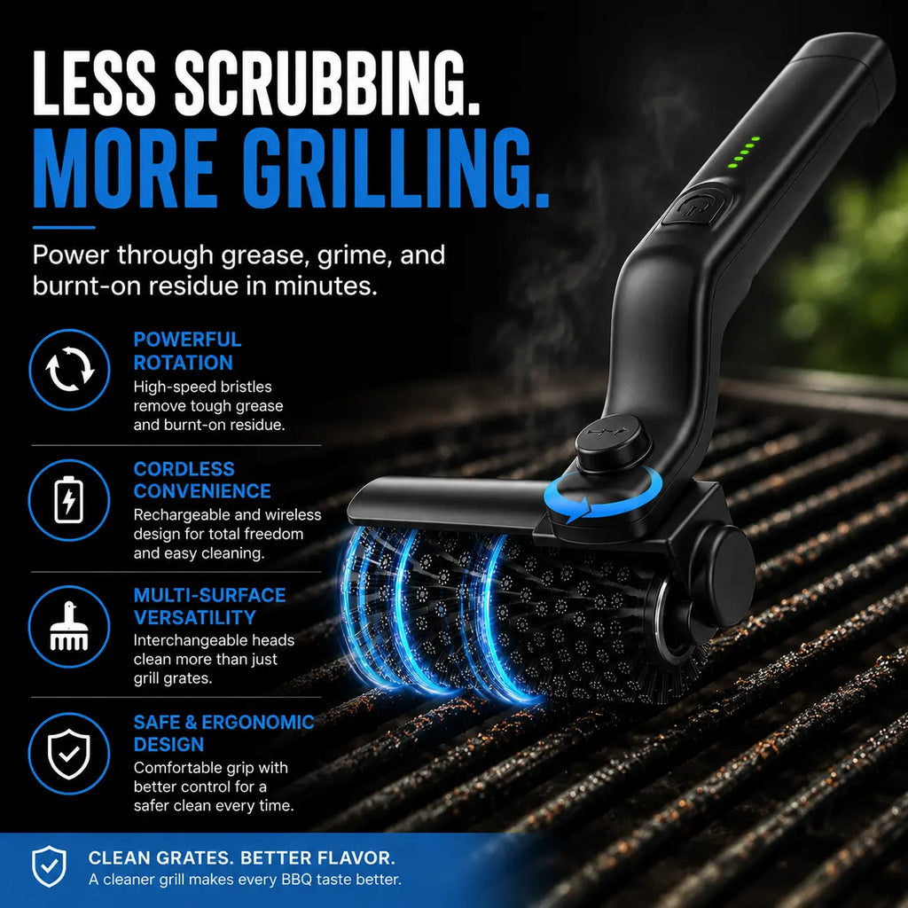 Electric BBQ Grill Brush