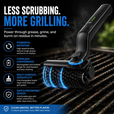 Electric BBQ Grill Brush